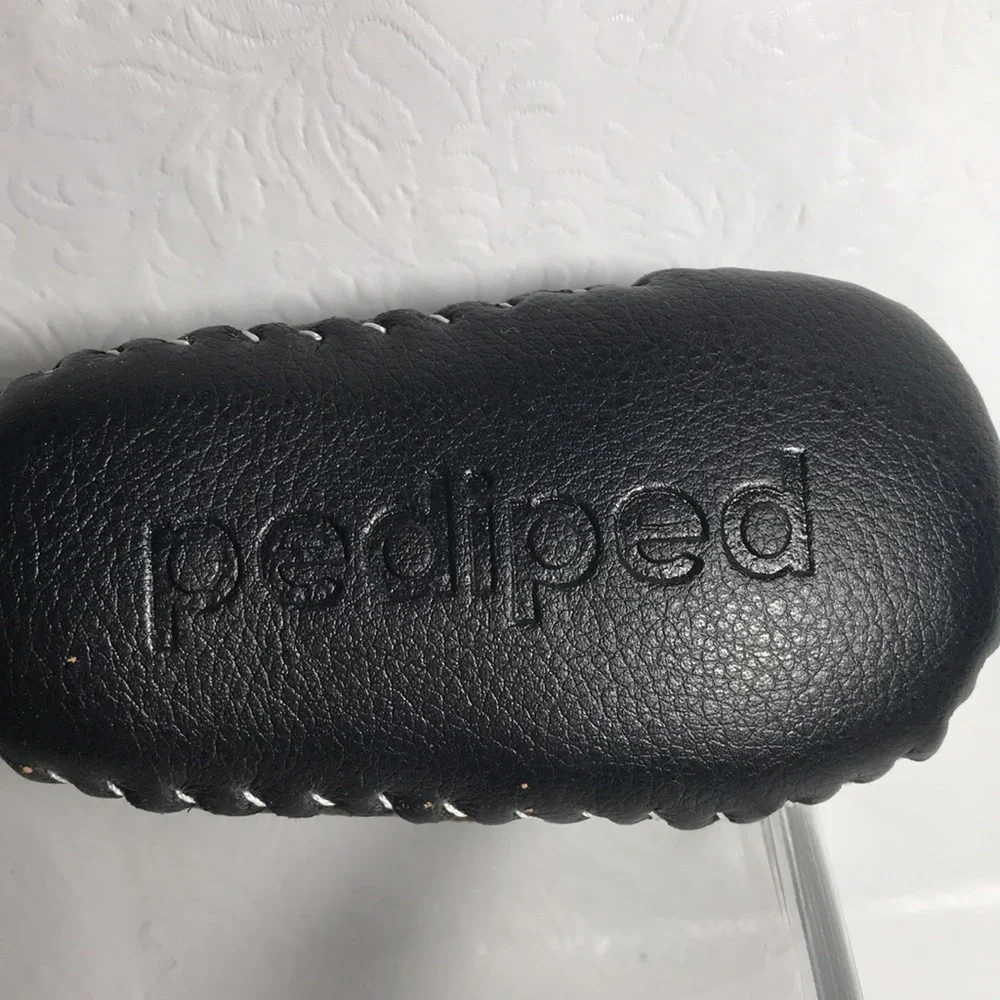 Pediped Brand Baby Shoes Moccasins Brown Leather Upper, Lining & Soles Sz 6-12 M